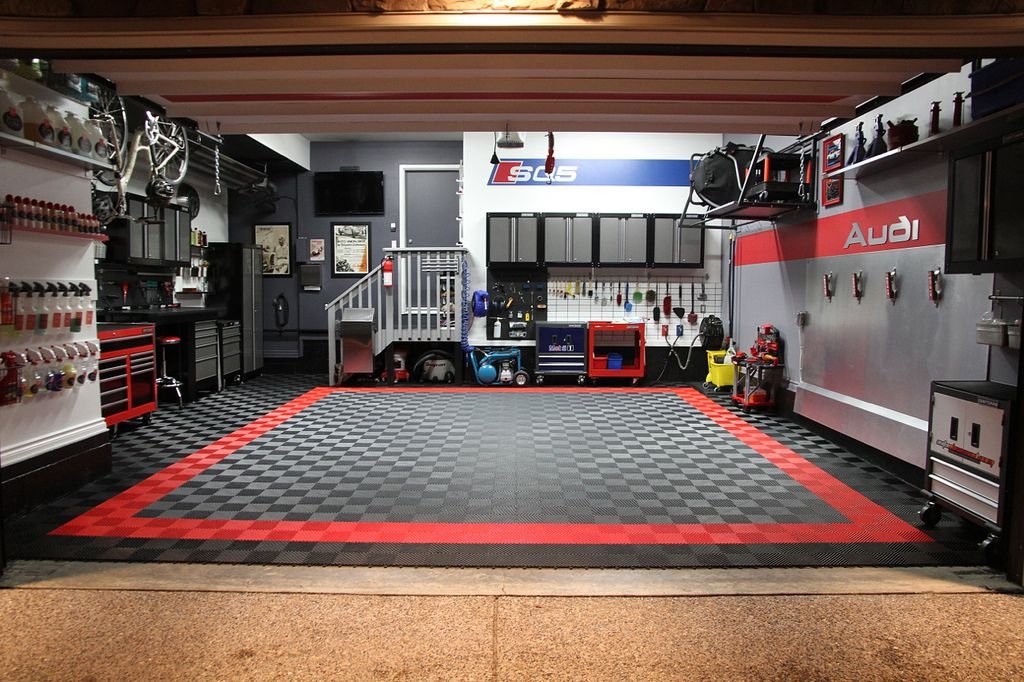Finished Garage