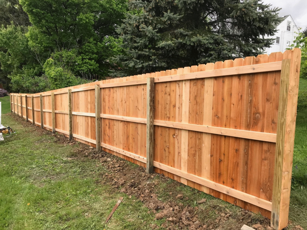 Wood Fence Installation