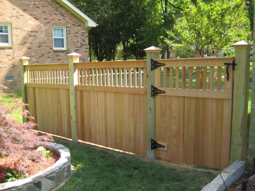 Wood Fence Installation
