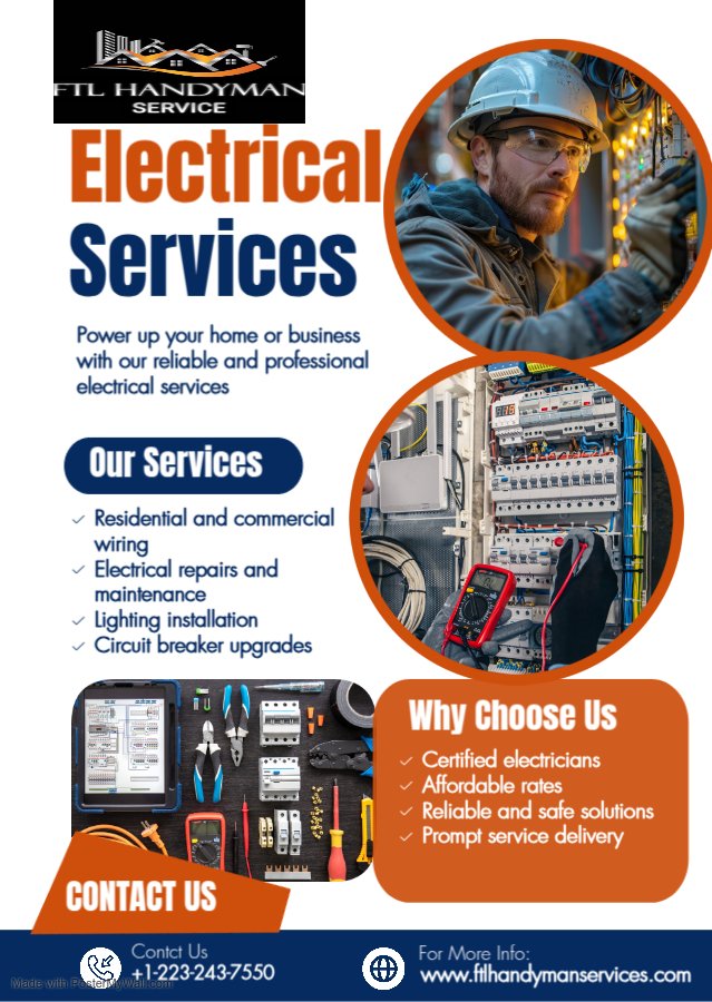 Electrician poster