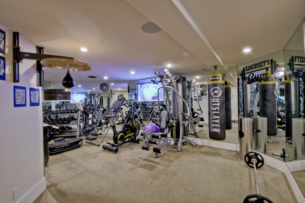 Basement gym