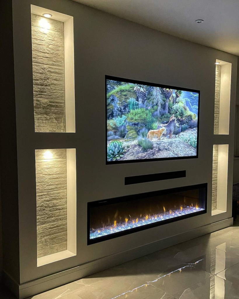 Media Walls Built by FTL Handyman & Remodeling Service in mechanicsburg, PA