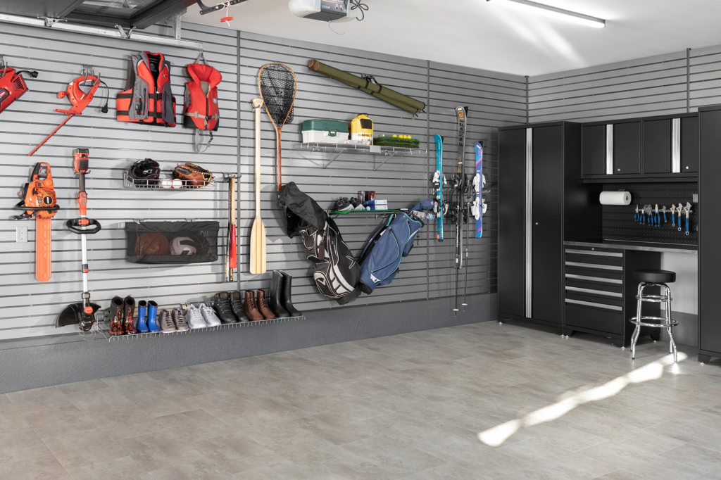 Garage Slat Wall Installation by FTL Handyman & Remodeling Services in Hershey, PA