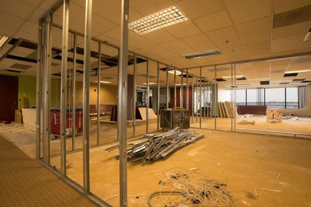 Commercial office space remodeling by FTL Handyman & Remodeling Service in Mechanicsburg, PA